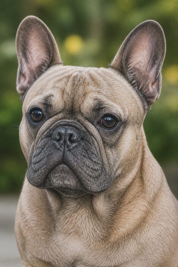 Original photograph of Milo, a French Bulldog