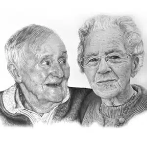 Group Pencil Portrait