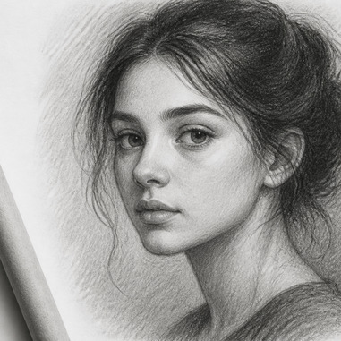 Using tortillons and blending stumps in pencil drawing